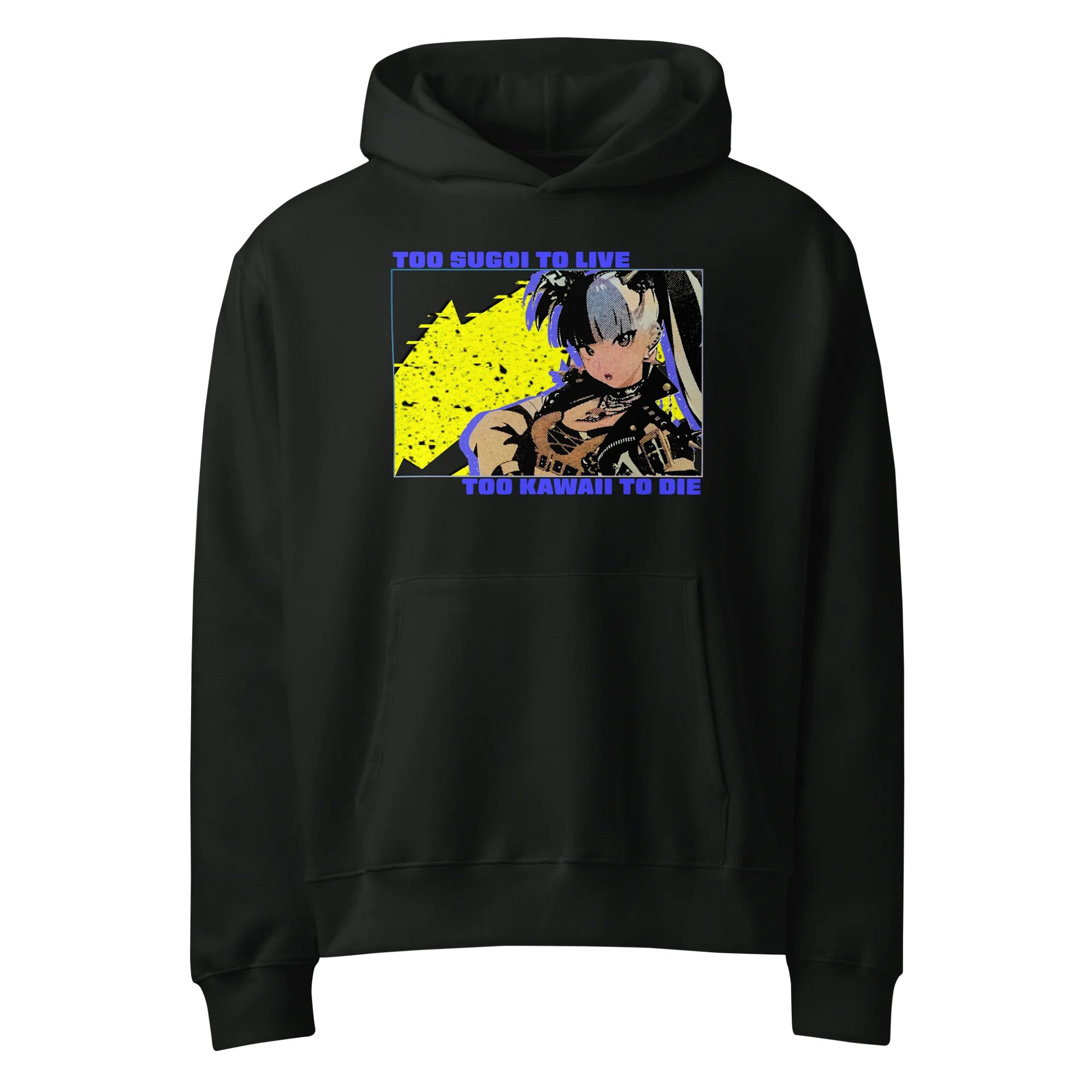 Too Sugoi/Too Kawaii Bold Glitch Pullover Hoodie product image (16)