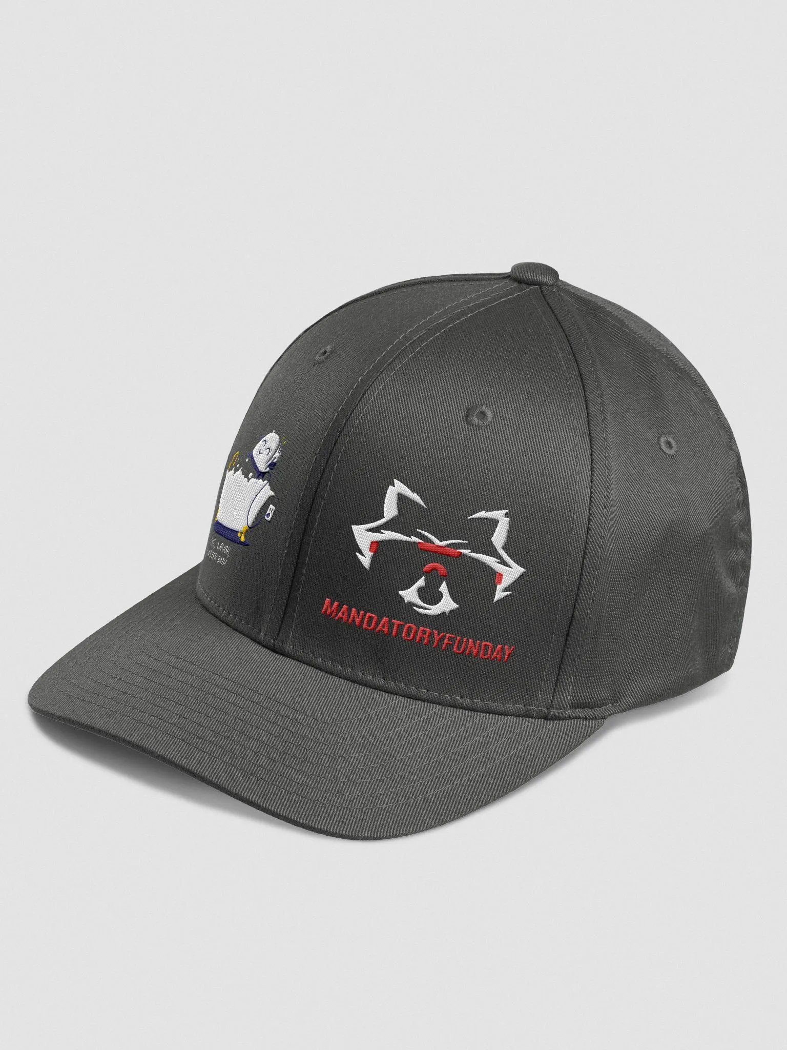 Live Laugh Toaster Bath Flexfit Hat product image (2)