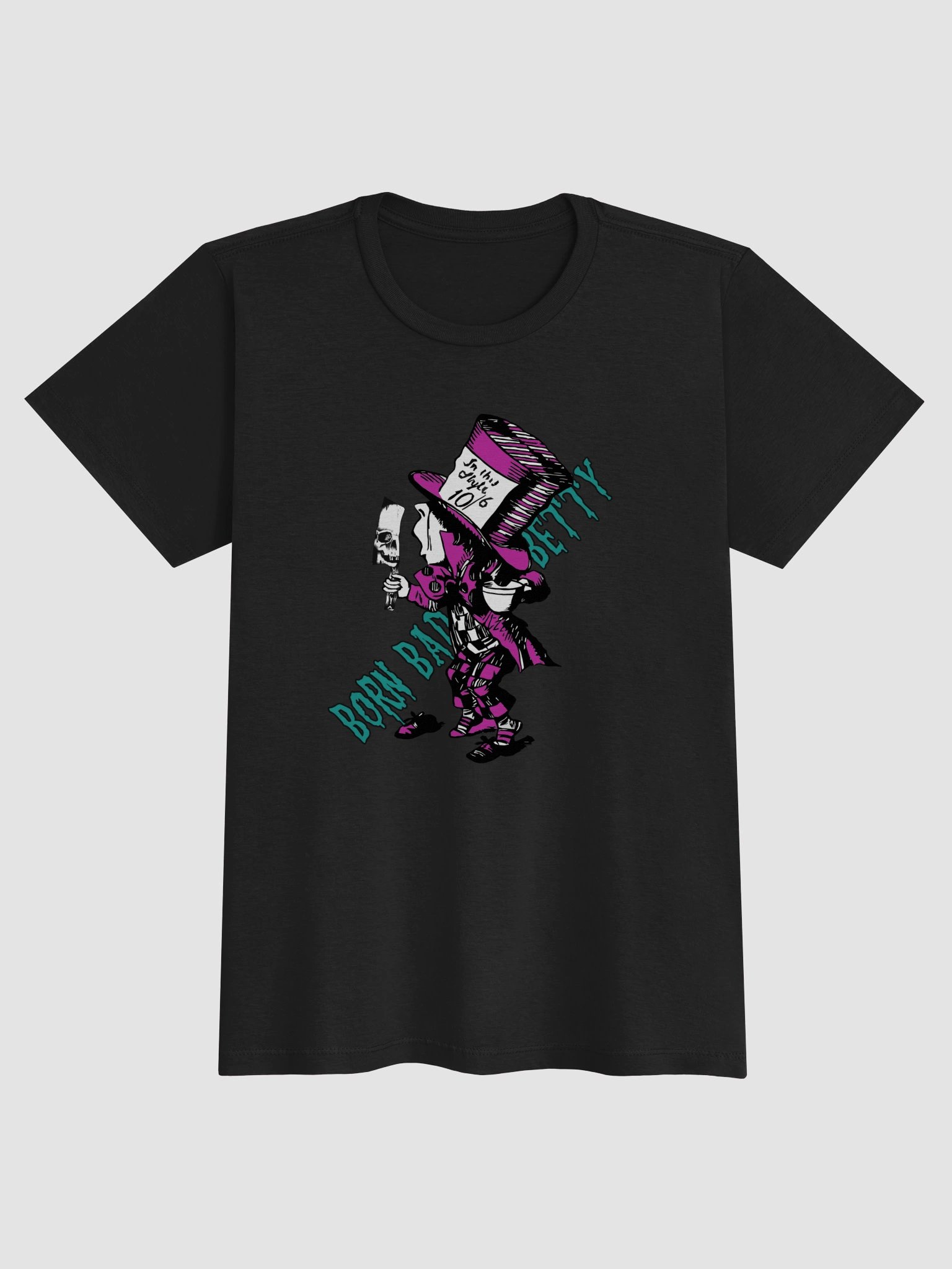 Mad Hatter Born Bad Betty Woman's T-Shirt product image (3)