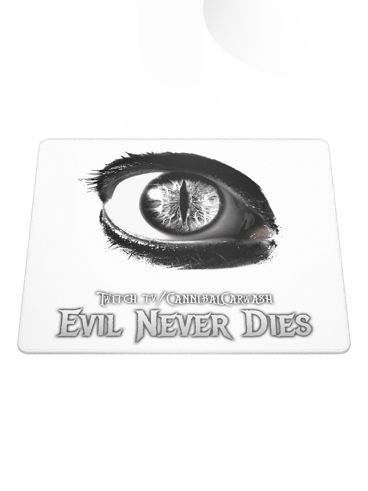 Gaming MousePad - "END" White product image (1)