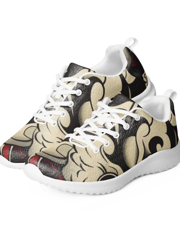 Japanese Wave Women's Athletic Shoes | Traditional Tattoo Art Streetwear product image (1)