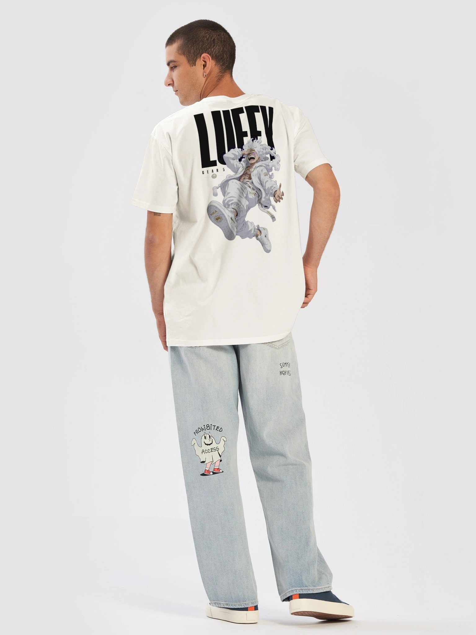 Gear 5 Luffy – Awakening Anime Graphic T-Shirt product image (38)