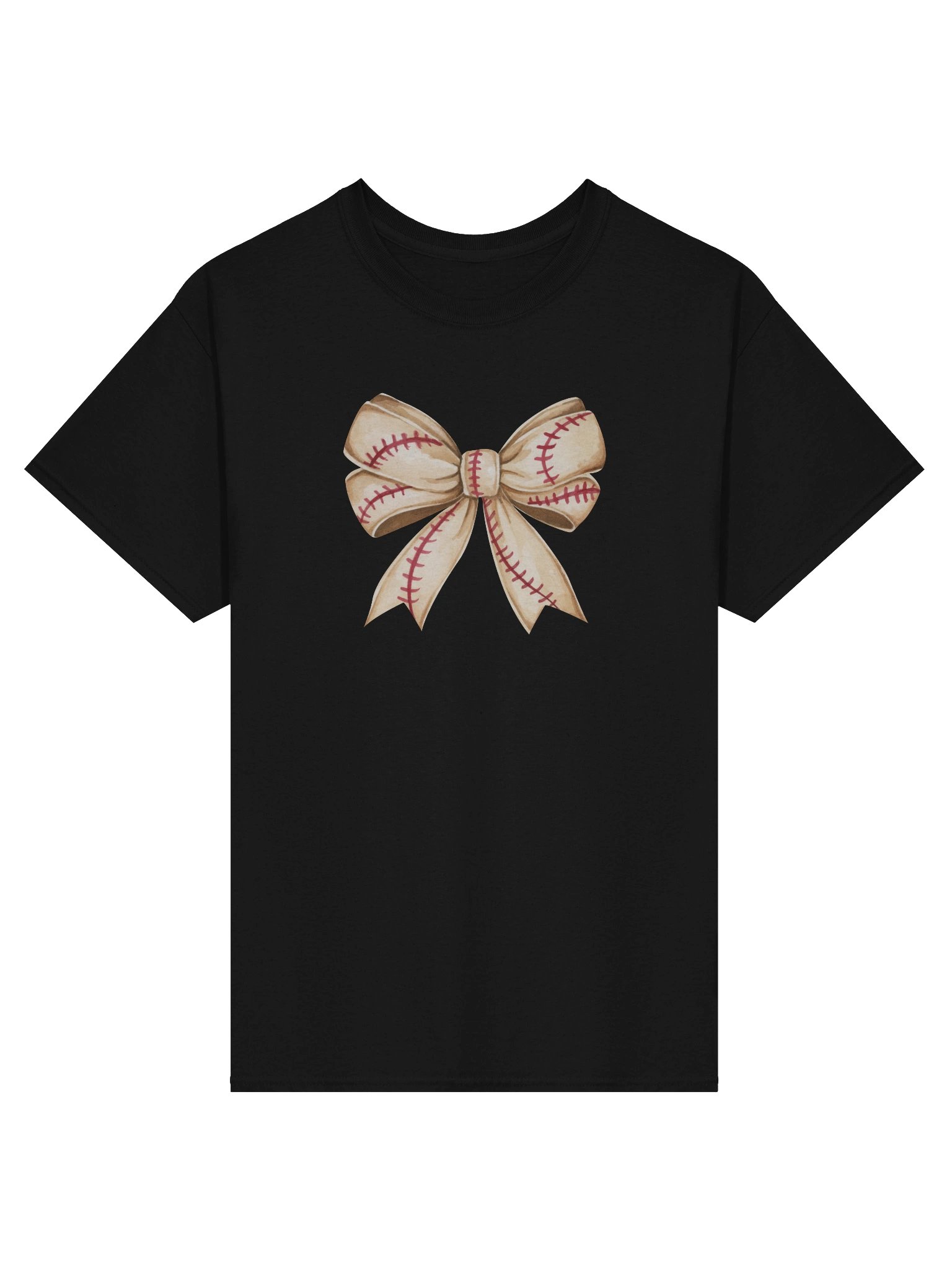 Baseball Bow T-Shirt product image (1)