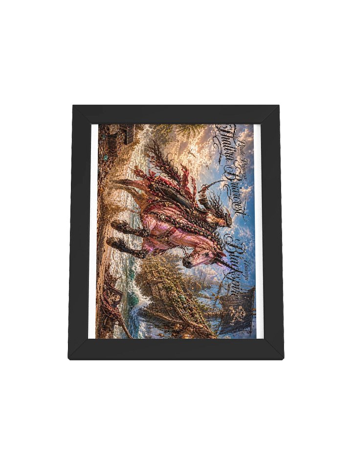 Pirate Unicorns - Shore Bound Framed Poster product image (1)