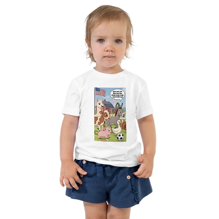 Sing A Rhyme Time Farm Friends Toddler Tee product image (1)