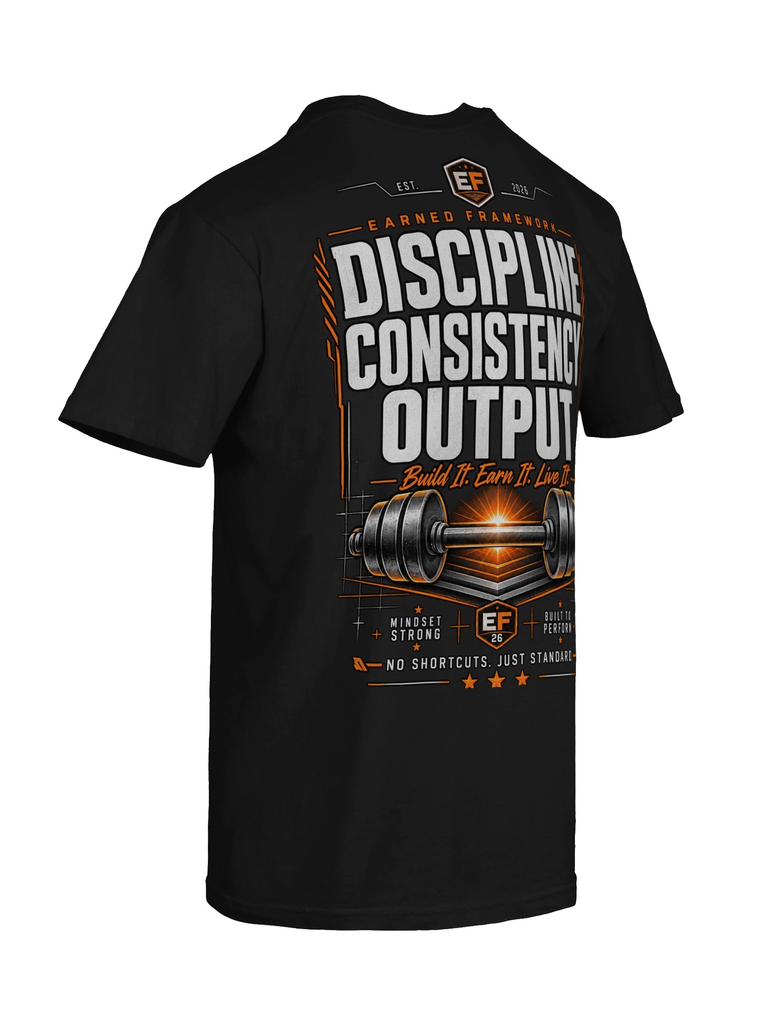 Discipline. Consistency. Output. Heavyweight Tee product image (12)