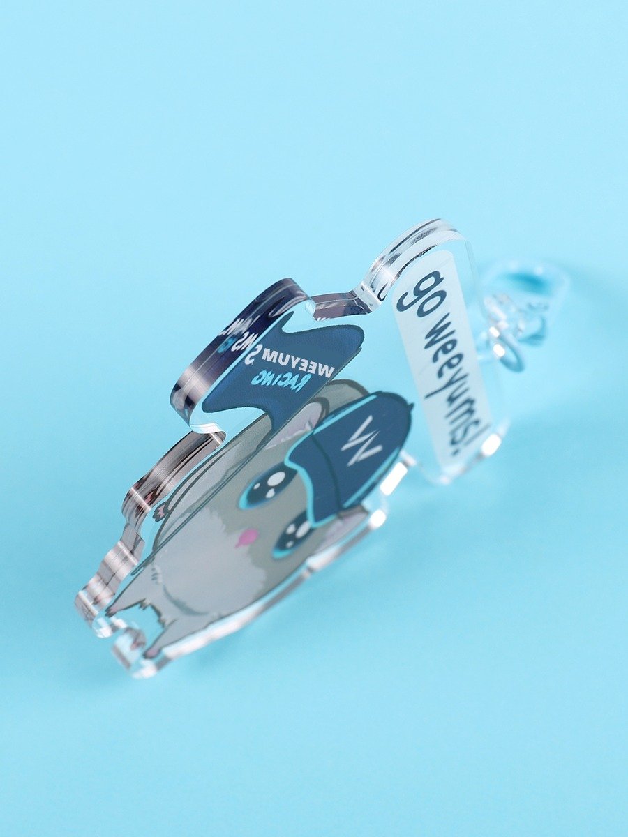 Go weeyums acrylic keychain product image (3)