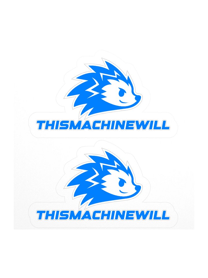 thismachinewill Stickers (2 Same Sizes) product image (1)