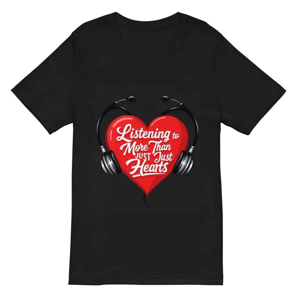 Heartbeat Harmony V-Neck Tee product image (3)