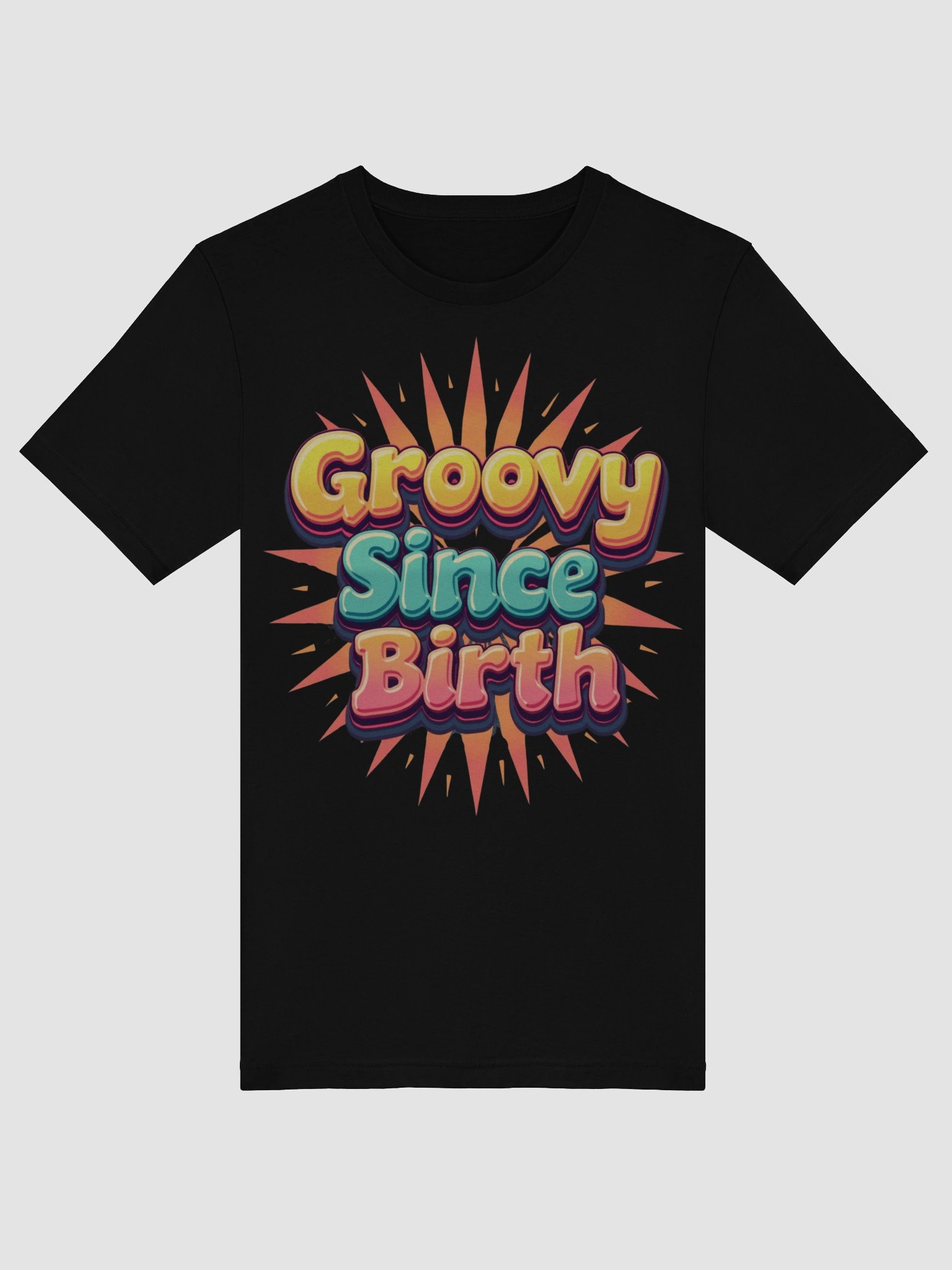 Groovy Since Birth Retro T-Shirt product image (37)