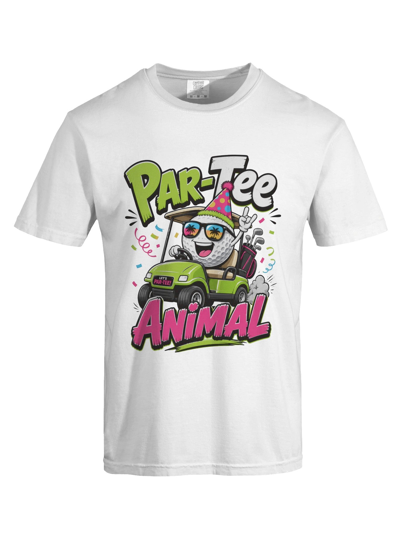 Par-Tee Animal Golf Comfort Colors T-Shirt product image (20)
