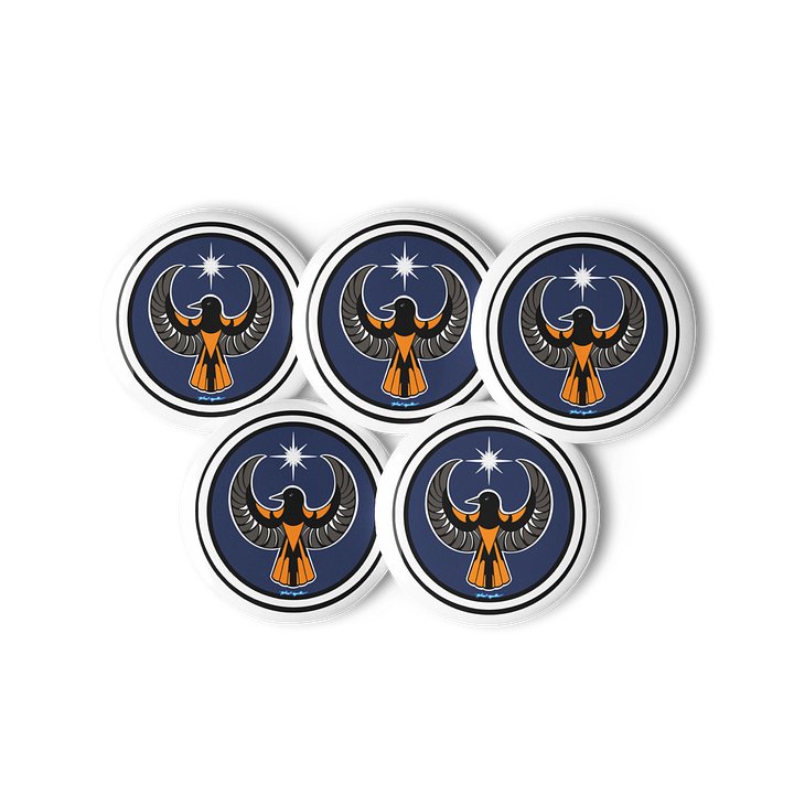 Baltimore Oriole- Resistance. MD. (5-pack button) product image (2)