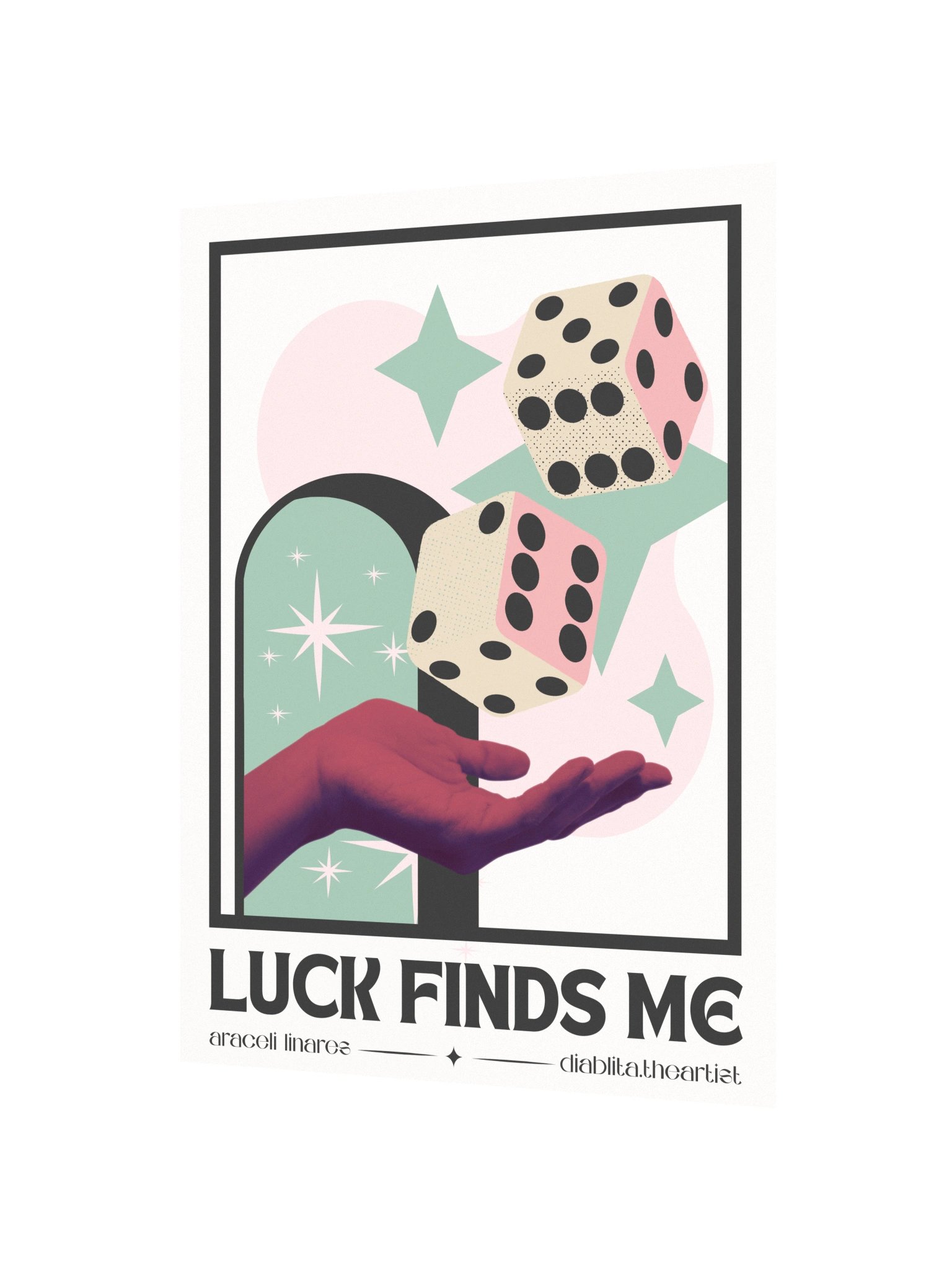 Luck Affirmation Print product image (3)