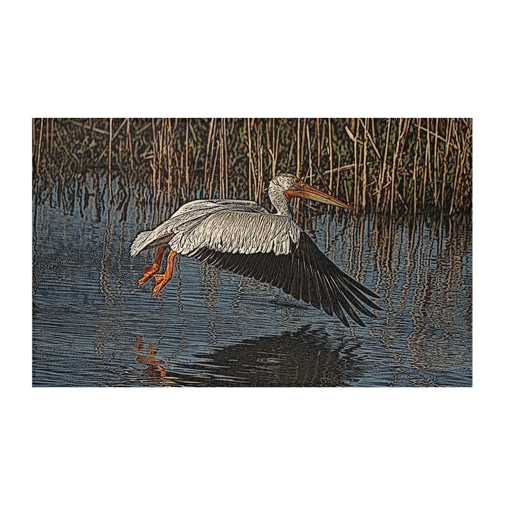 American White Pelican Area Rug product image (2)