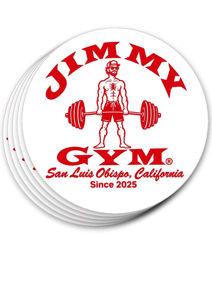 The Jimmy Gym Sticker product image (1)