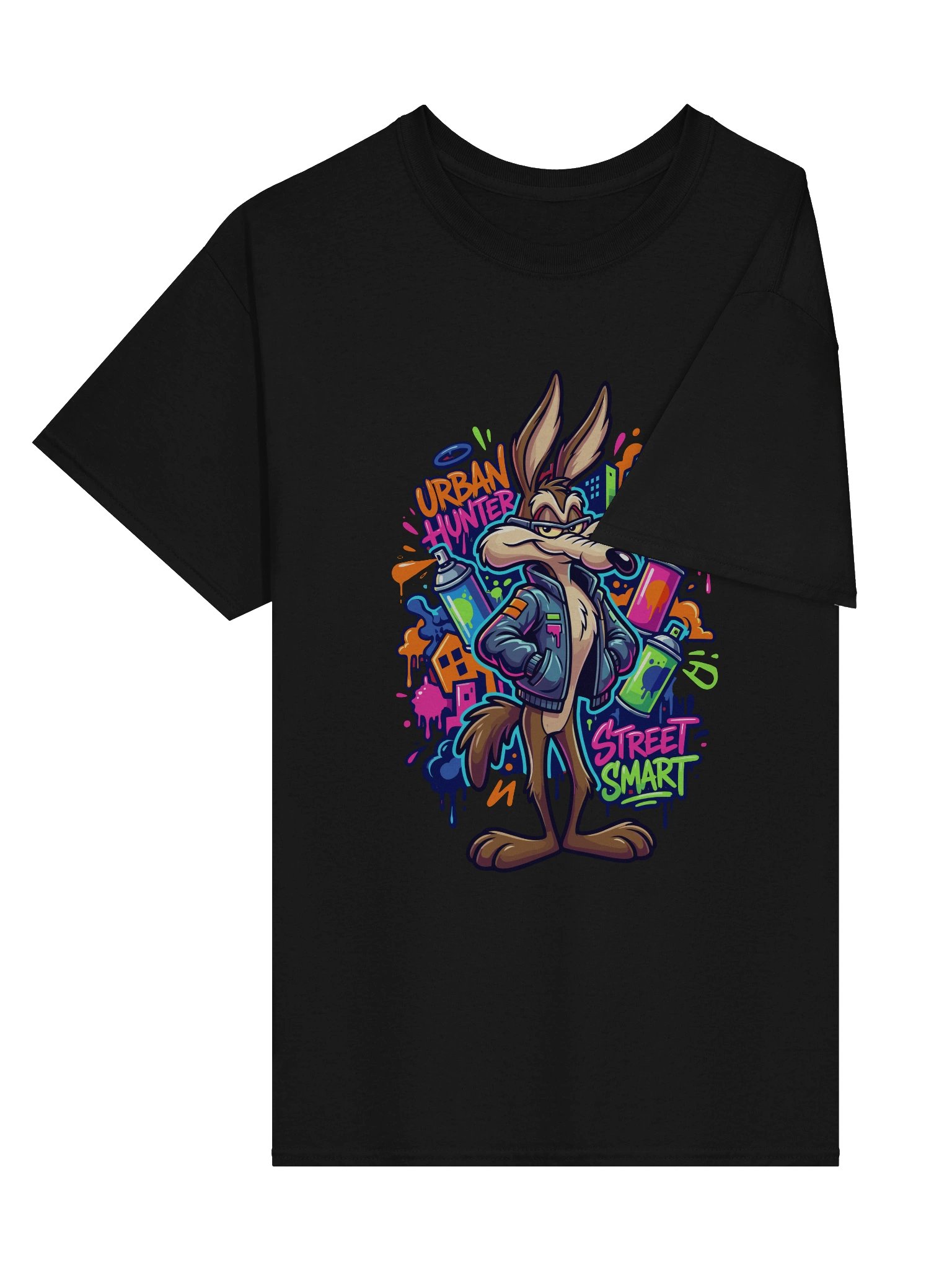 Wile E. Coyote graffiti t-shirt product image (20)