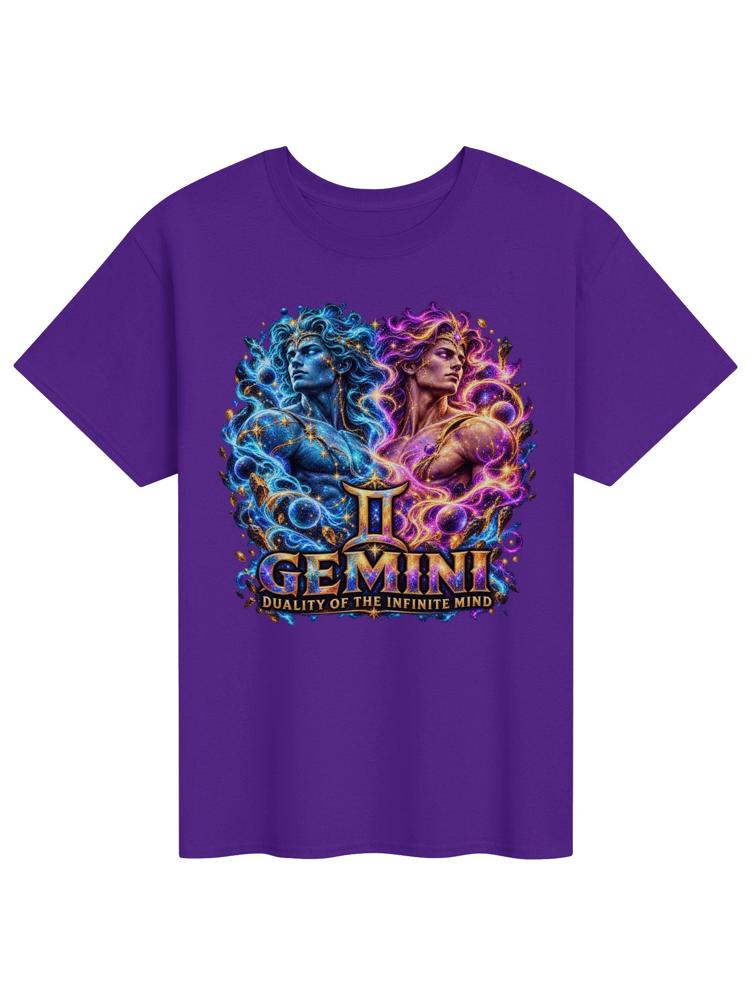 Duality of the infinite mind - Gemini Graphic Tee product image (61)
