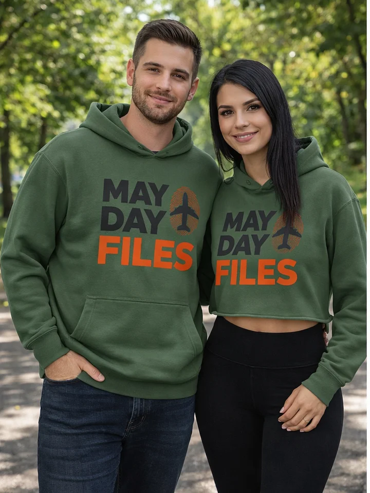 Premium-Unisex-Hoodie von Cotton Heritage mit Front und Back CREW Print product image (1)