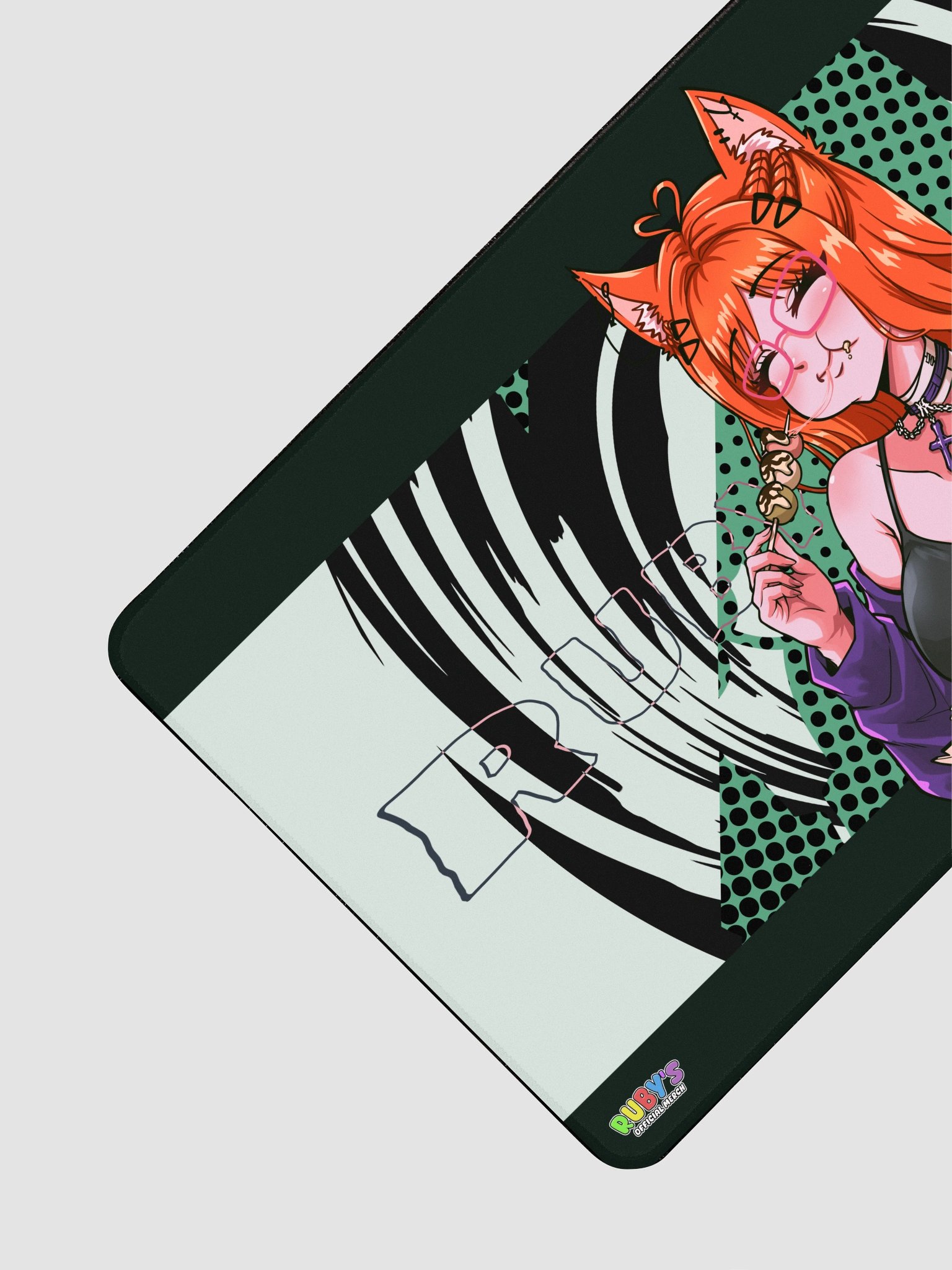 Ruby's 'STUFFED' Desk Mat [15.5" x 31.5"] product image (3)