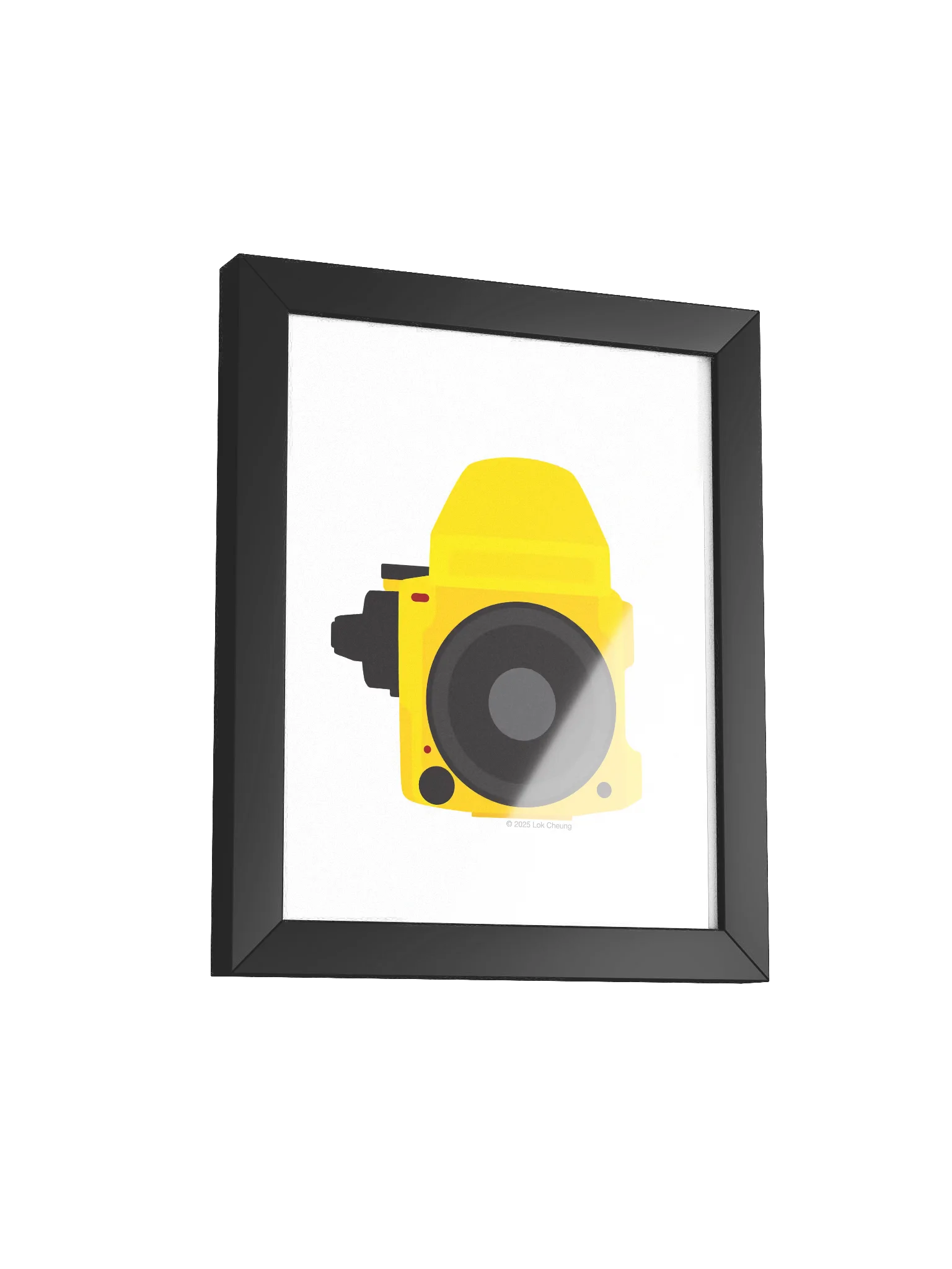 M 645 Yellow - Framed Poster product image (24)