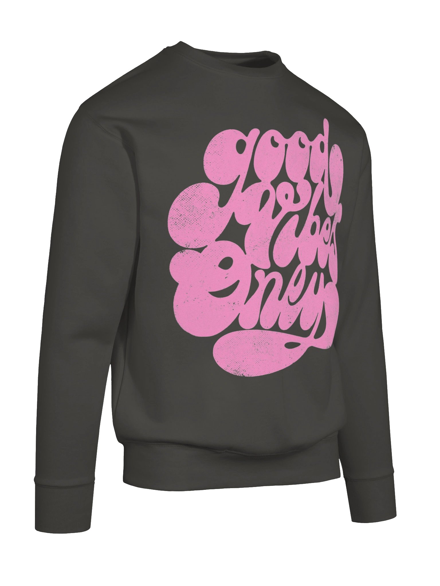 Good Vibes Pink Sweatshirt product image (4)