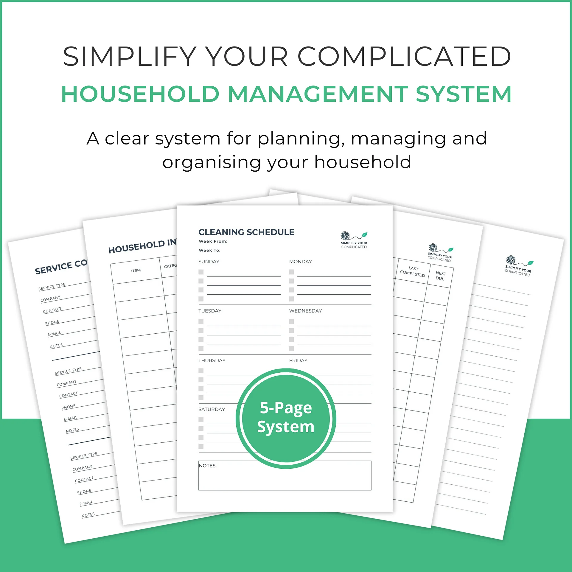 Household Management System product image (1)