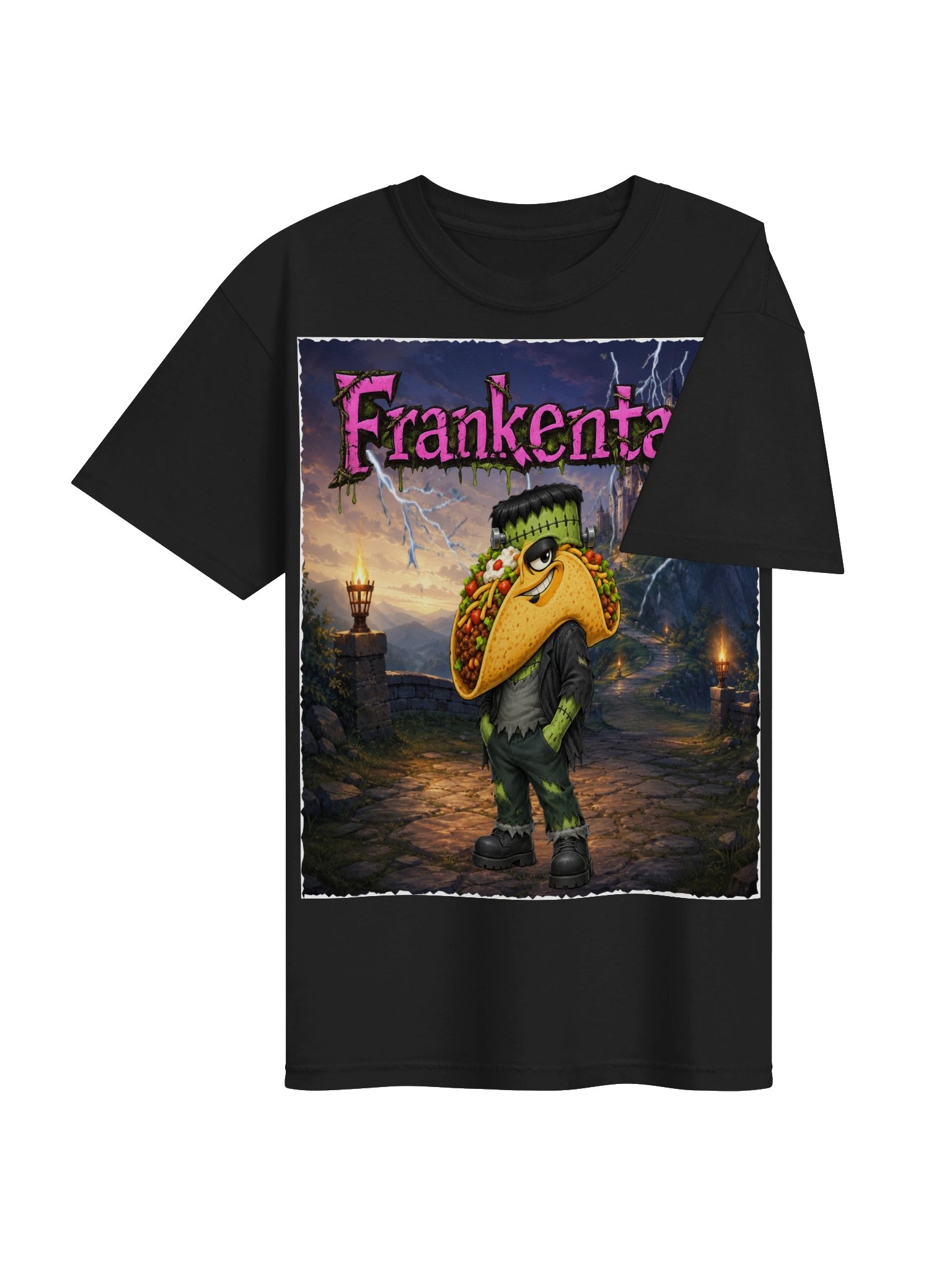 Frankentaco Fantasy Monster Tee - The Taco Family product image (44)