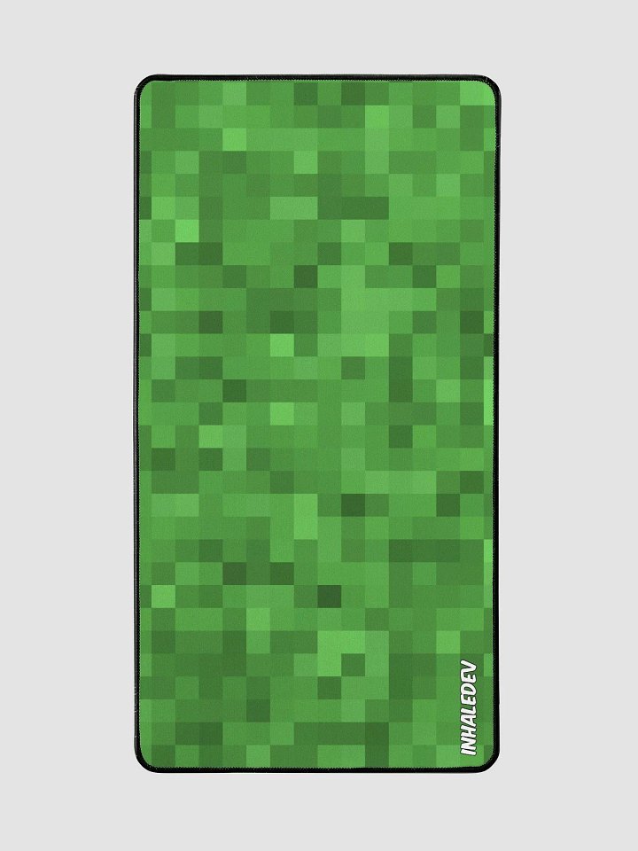 Green Pixel- Desk Mat product image (2)