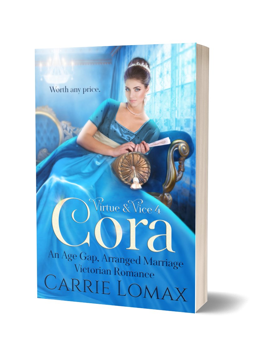Cora: An Age Gap, Arranged Marriage, Enemies-to-Lovers Victorian Romance (Virtue & Vice 4) Signed Paperback product image (1)