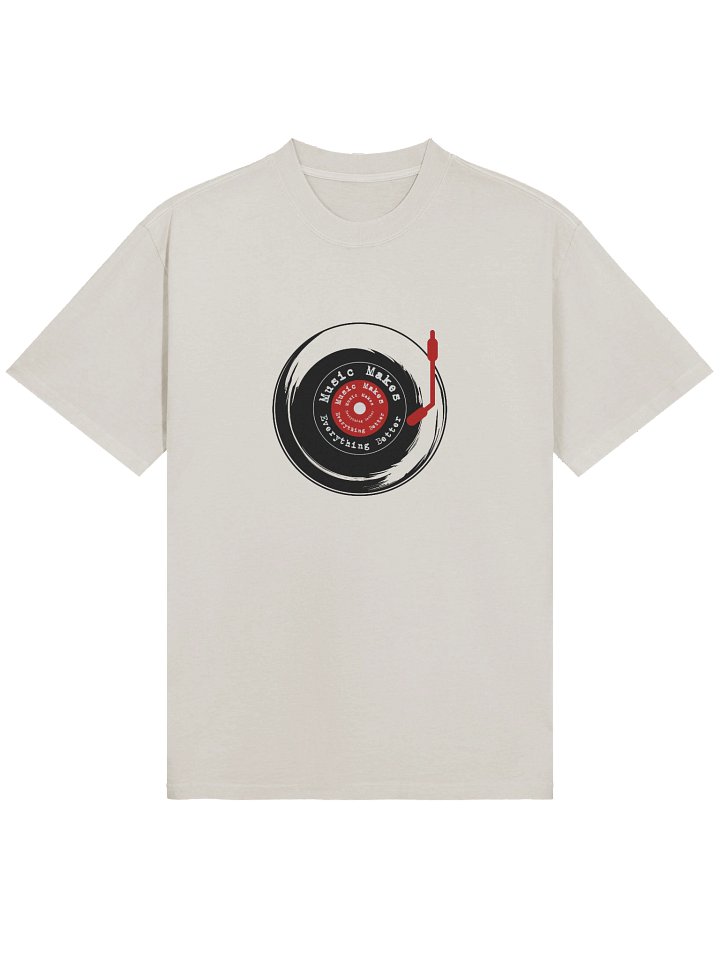 MUSIC OVERSIZED TEE product image (1)