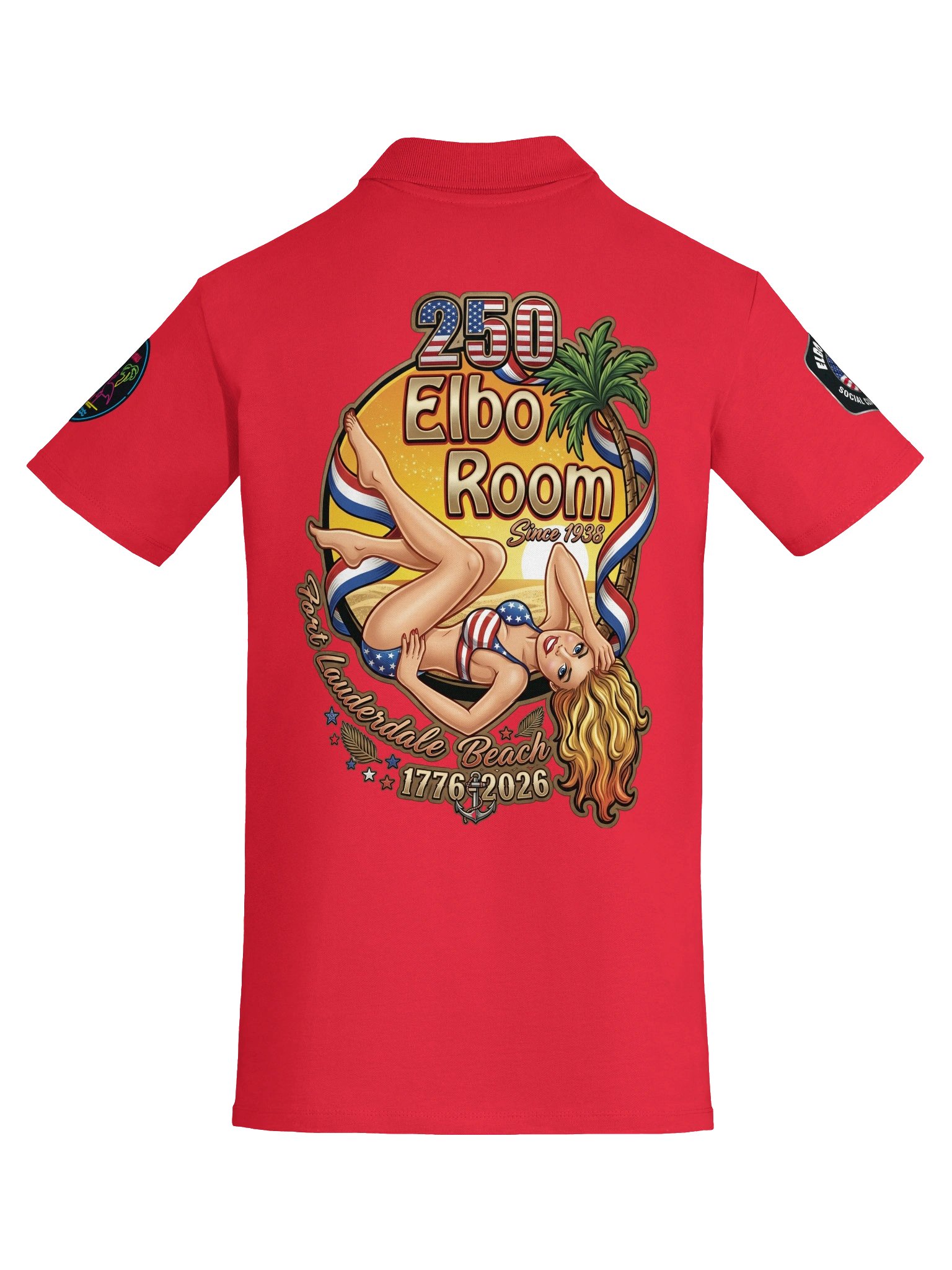 America 250 Commemorative Polo | Elbo Room 1776-2026 Edition product image (17)