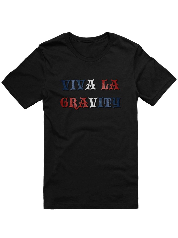 Viva La Gravity Textured T-Shirt product image (1)