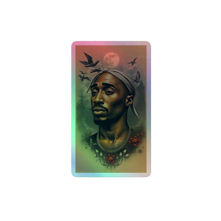 Moonlit Serenity Holographic Sticker Sheet product image (2)