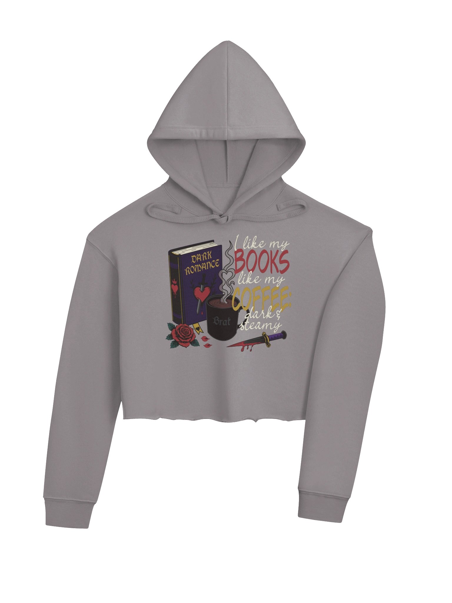 Dark & Steamy (Cropped Hoodie) product image (8)