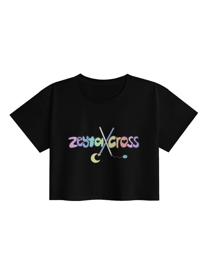 Cropped T-shirt - Zeyta Cross Logo product image (1)