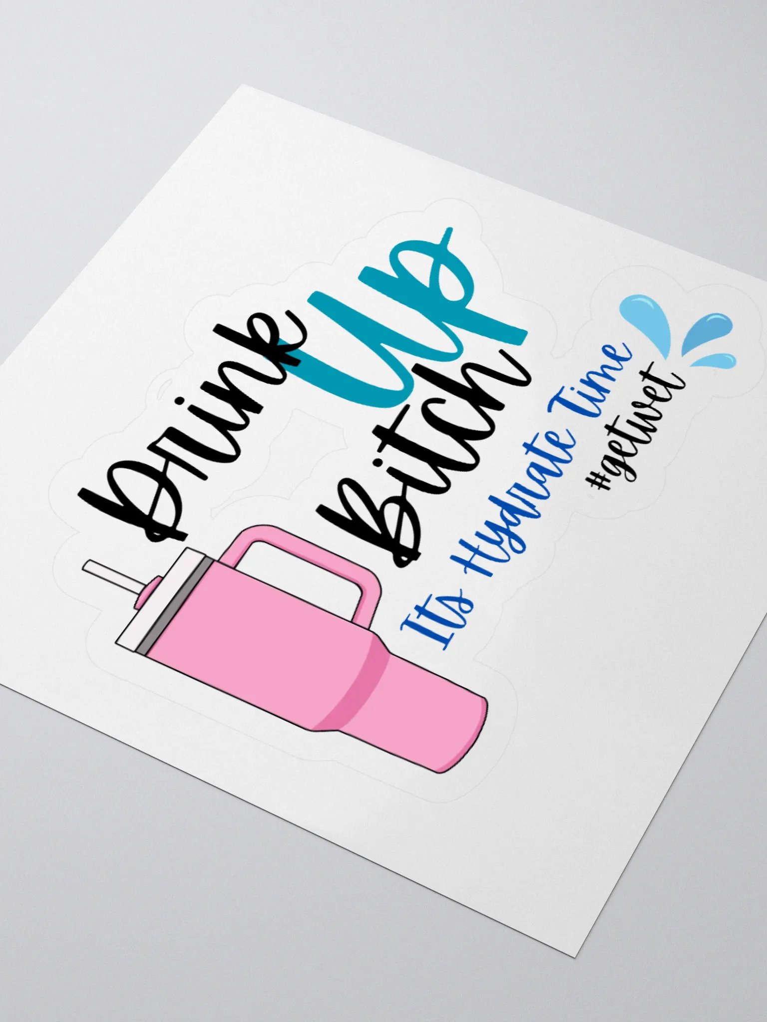 Drink Up Sticker product image (3)