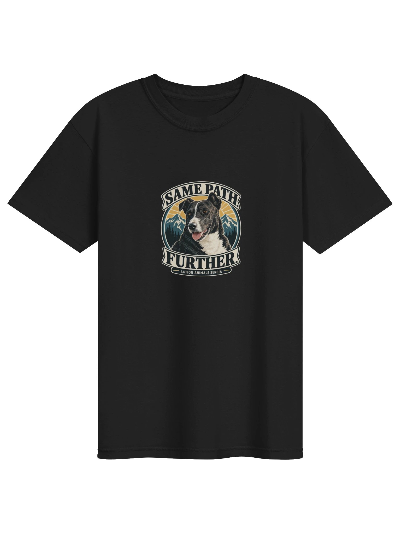 Lucky – Same Path. Further. Vintage-T-Shirt product image (1)