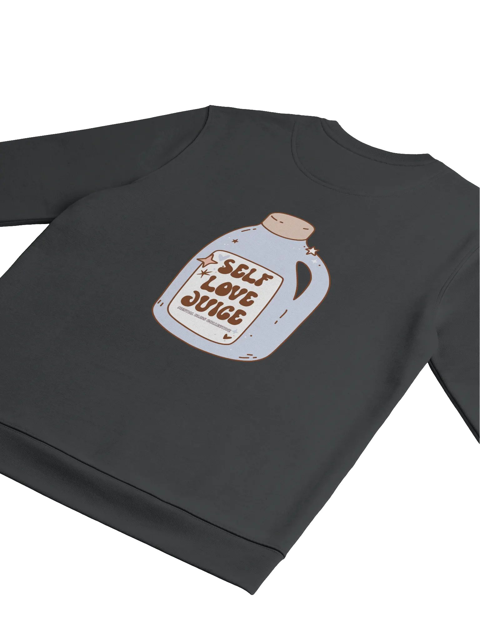 "Self Love Juice" Organic Cotton Sweatshirt – Stay Hydrated with Self-Love product image (4)