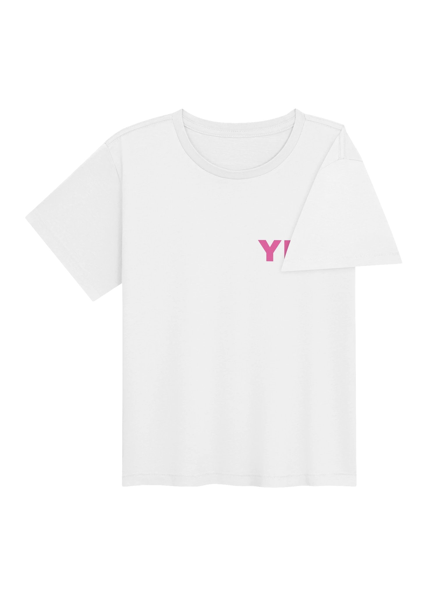 No ShopCo Cotton Heritage Women's High-Waisted Pink Yet Tee product image (22)