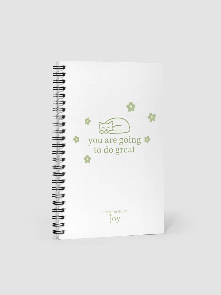 going to do great \ spiral notebook product image (1)