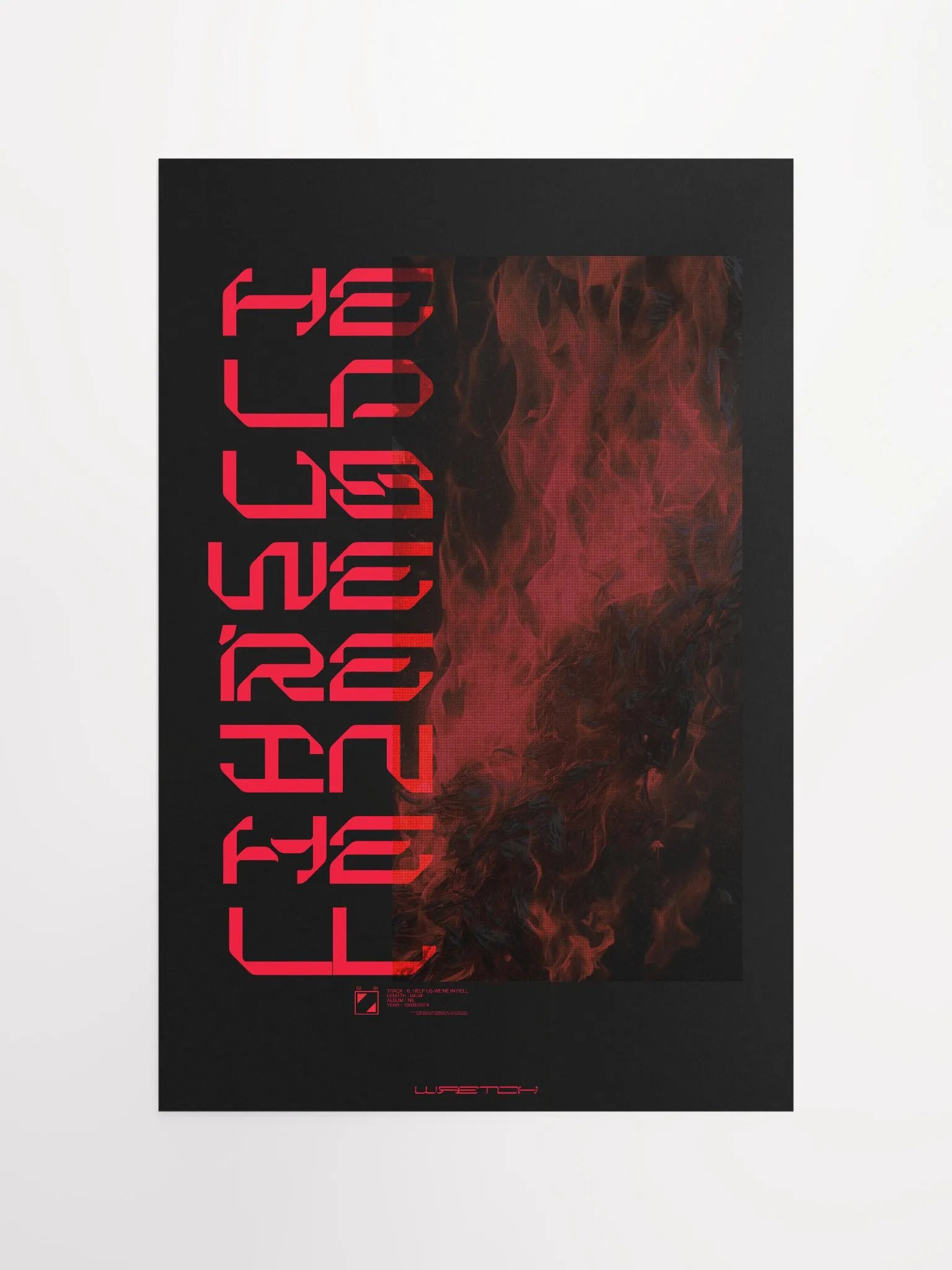 Help Us We're In Hell Print product image (4)