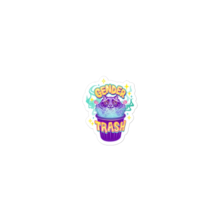 Gender Trash Die-Cut Sticker product image (2)