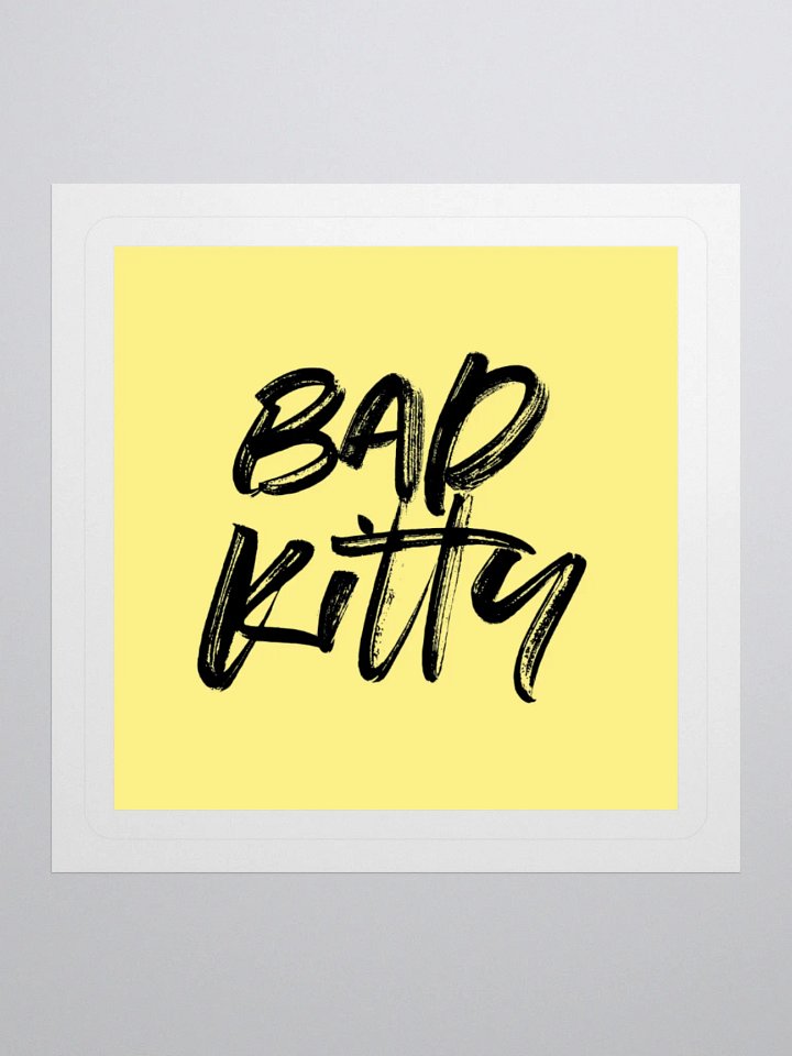 Bad Kitty Sticker product image (2)