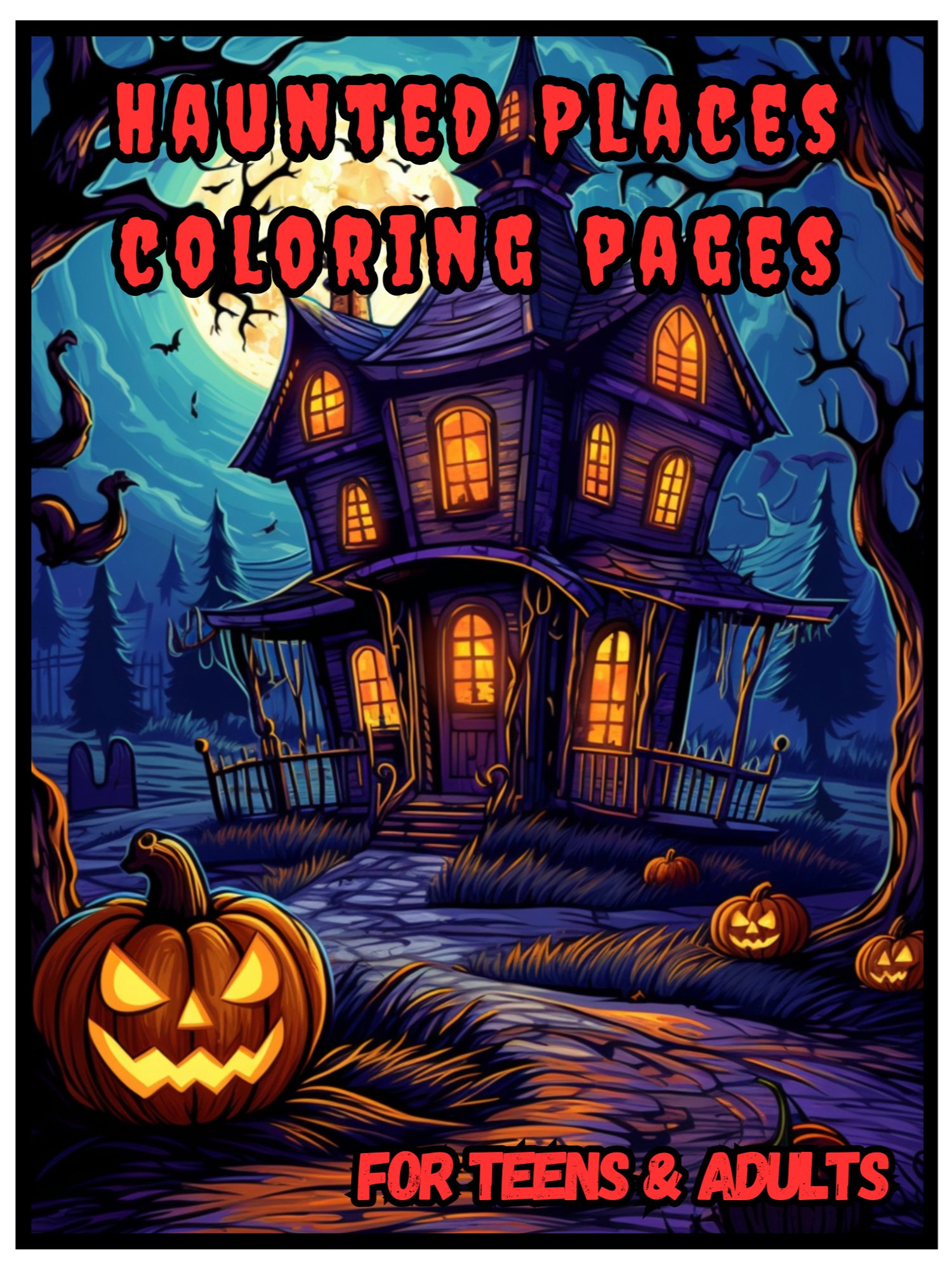 🧹 125 Wickedly Fun Halloween Coloring Pages for Teens product image (5)
