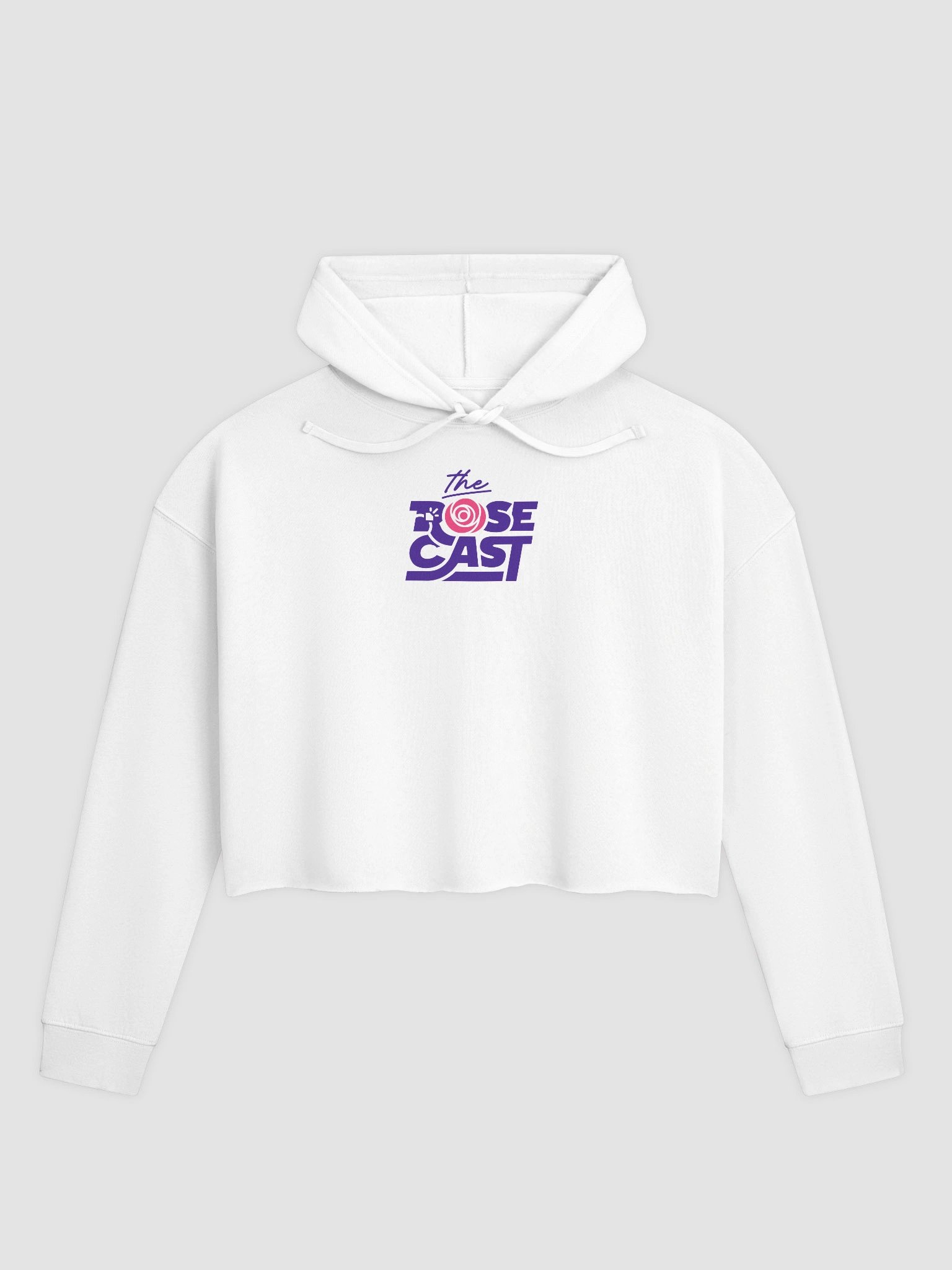 Rosecast Logo Lightweight Cropped Hoodie product image (1)
