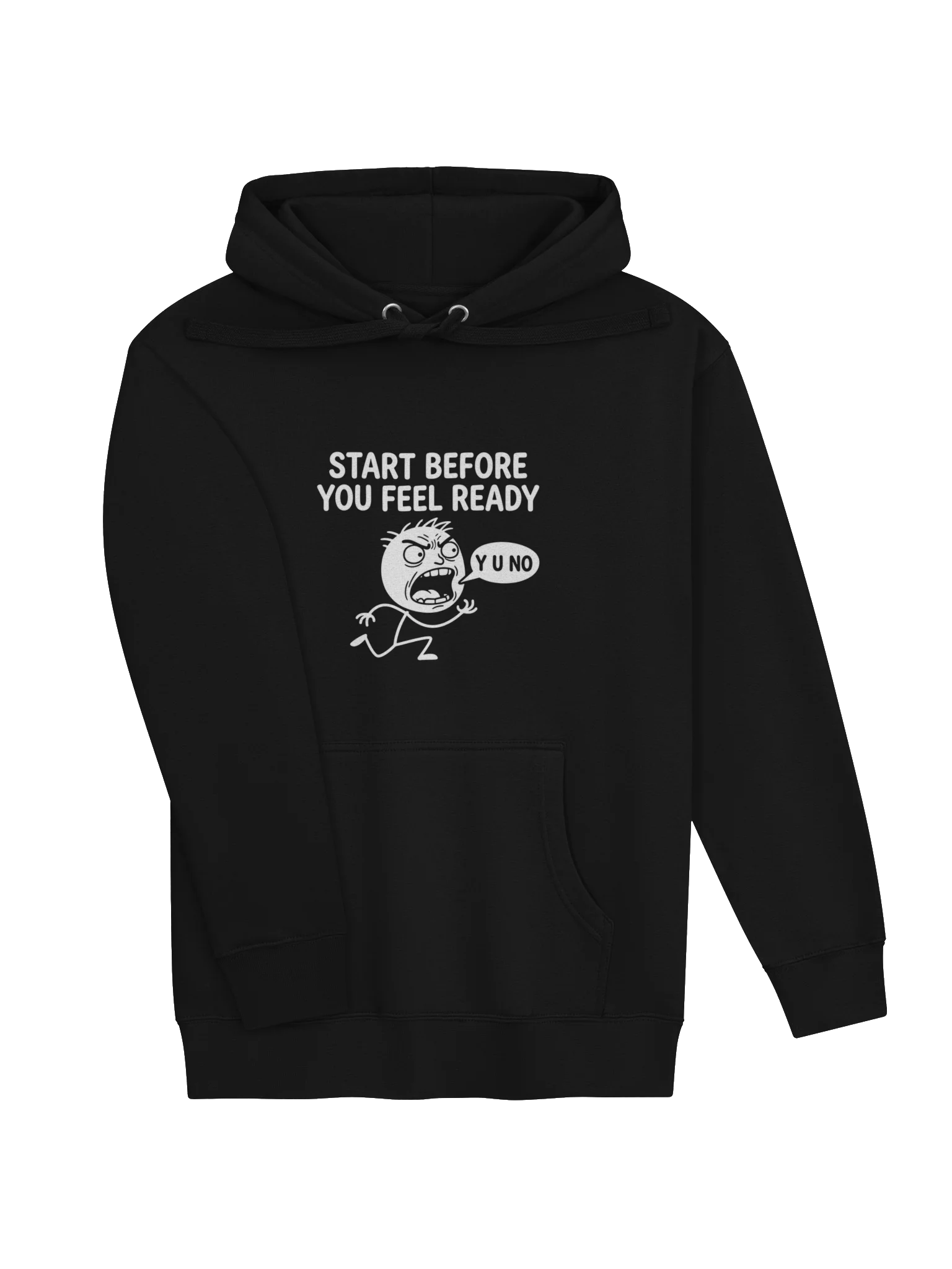 Procrastination Hoodie – Start Before You Feel Ready Sweatshirt product image (6)