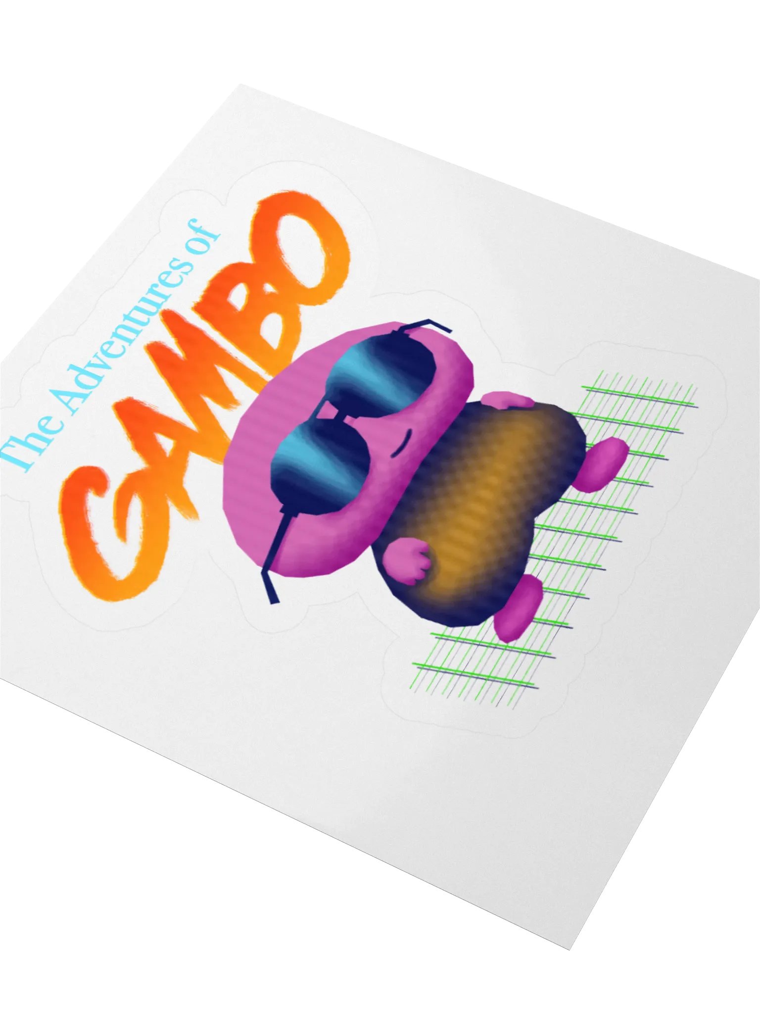 The Adventures of Gambo Sticker product image (7)