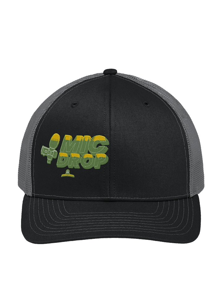 The Official Logo Mic Drop Trucker product image (1)