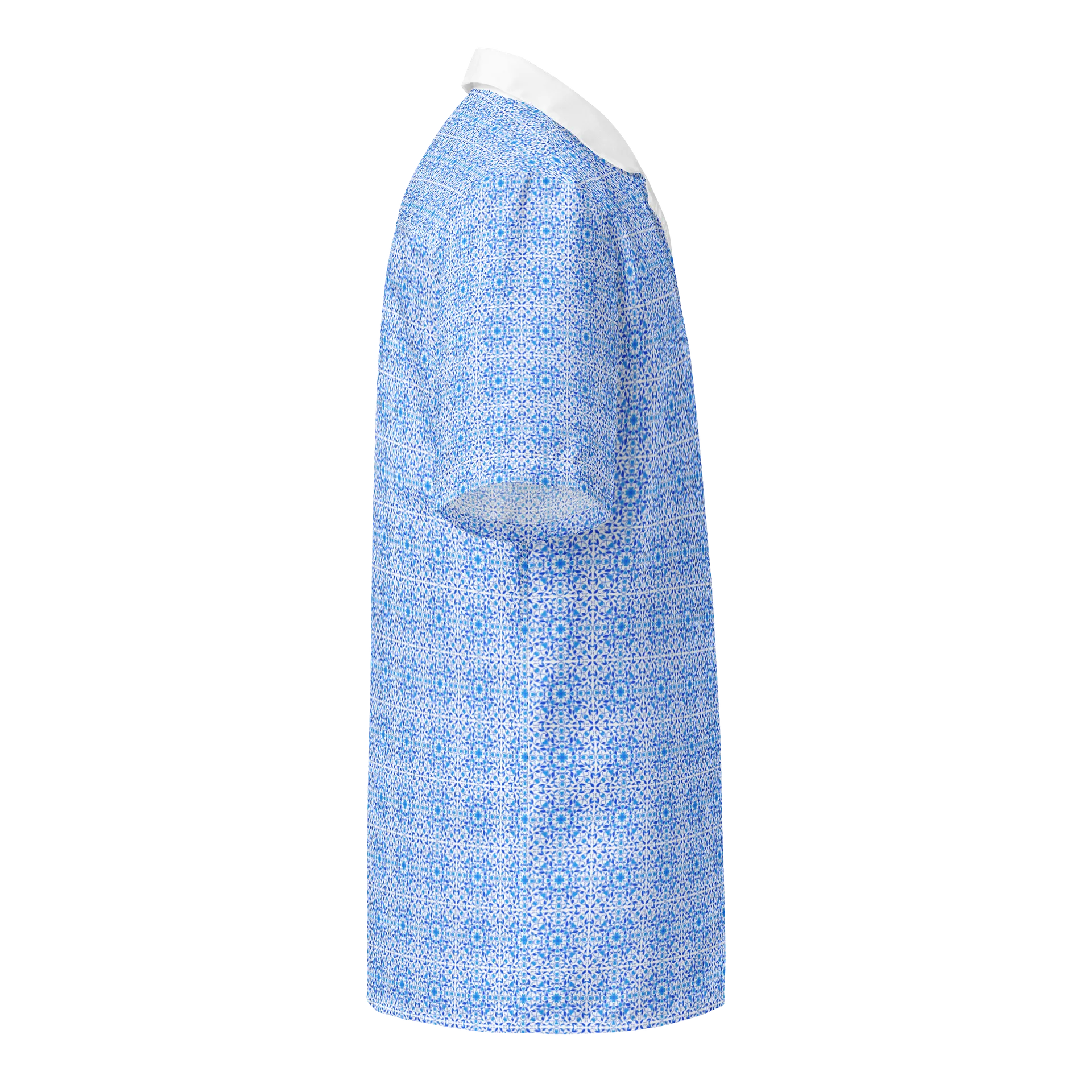Bewildered Blue Unisex Button Up Shirt product image (6)