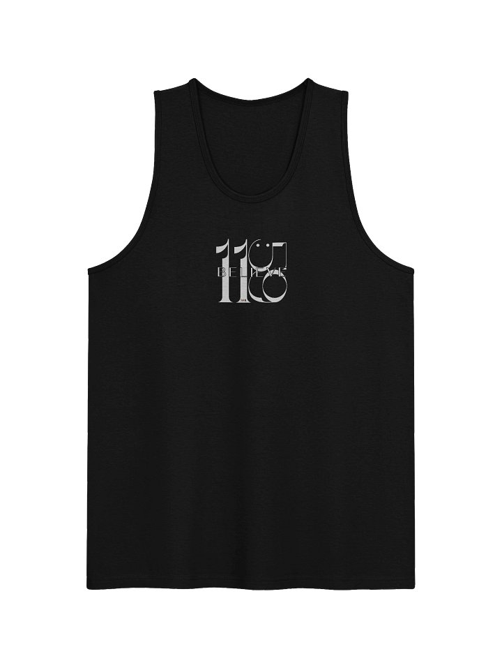 eleven:fiftynine BELIEVE Logo Tank product image (1)